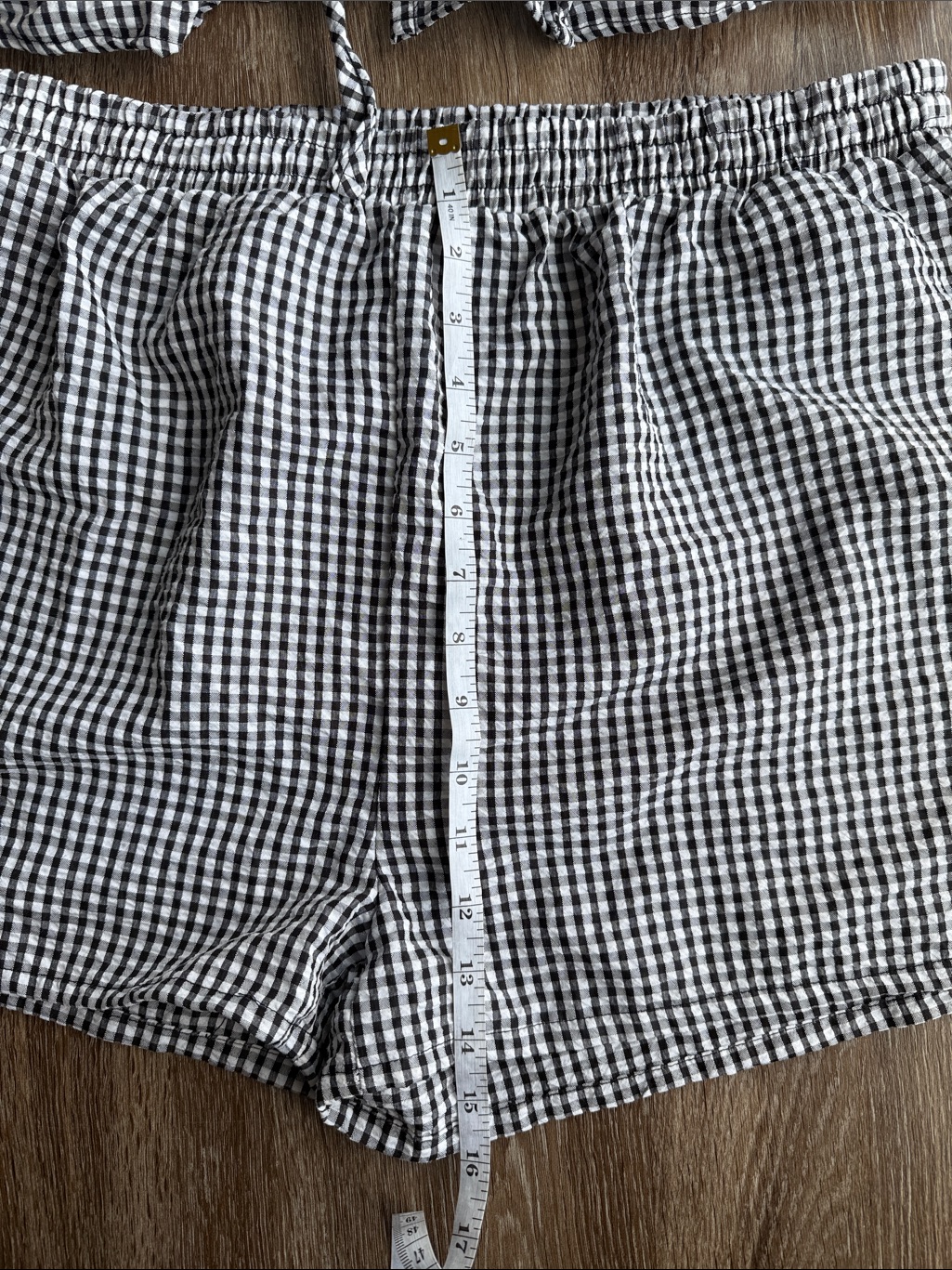 New Look Gingham Two Piece Shorts & Tank Set — image 2 of 8